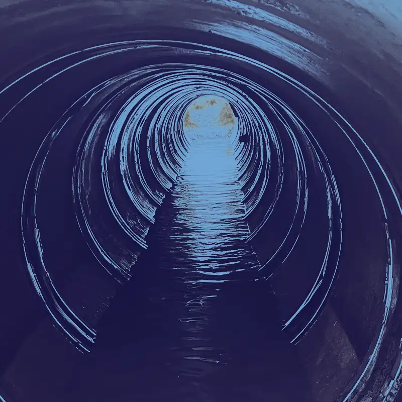 Several pipe joints sealed with HydraTite