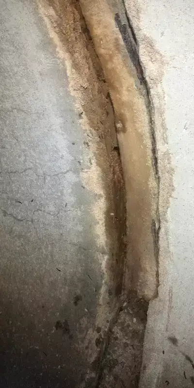 RCP with a joint that is severely separated