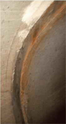 RCP with a joint that is severely separated