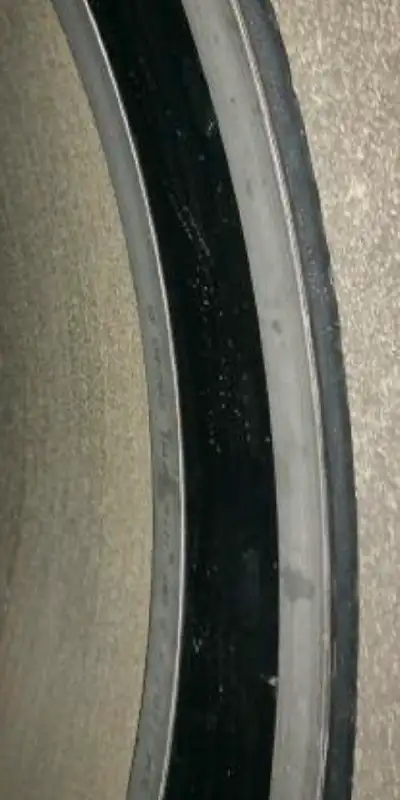 A HydraTite seal installed over a joint in a pipe