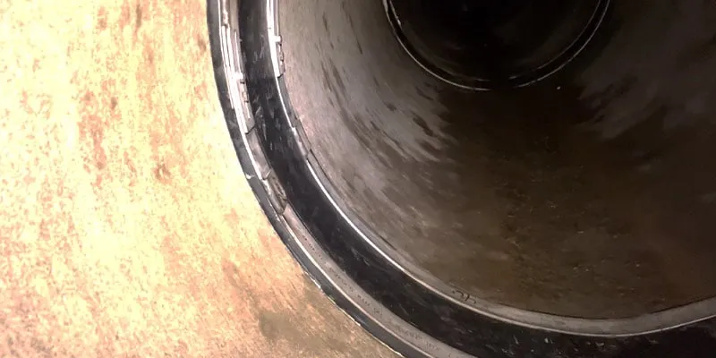 HydraTite installed over a joint