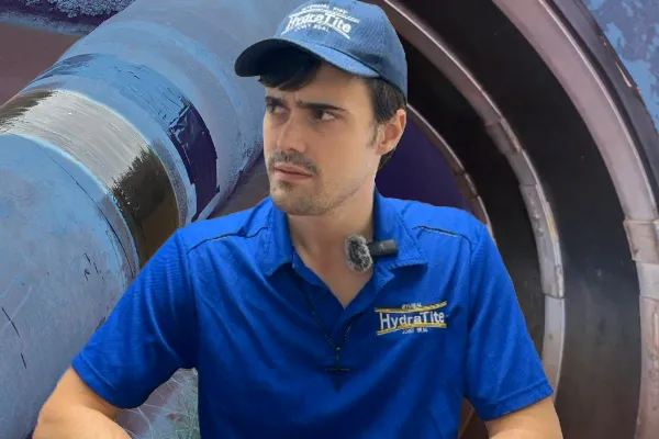 Pipeline repair 1,000 feet inside a 39-inch water line video thumbnail